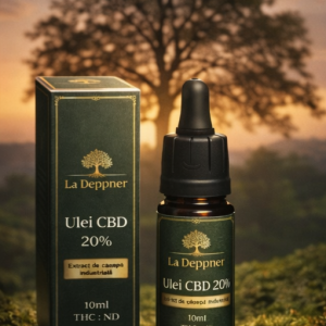 Ulei CBD 20% – 10 ml – THC Nedetectabil(ND)